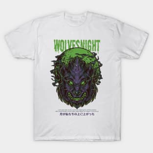 wolves night T-Shirt